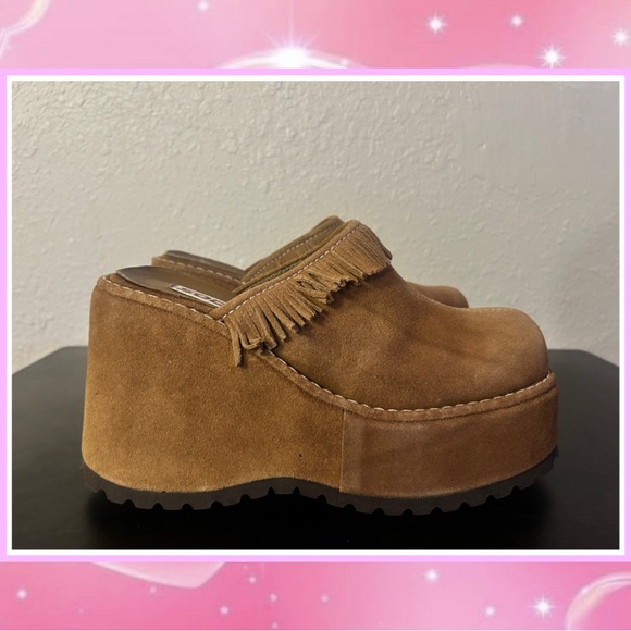 Vintage 90s Y2K Chunky Platform Clogs - Picture 2 of 3